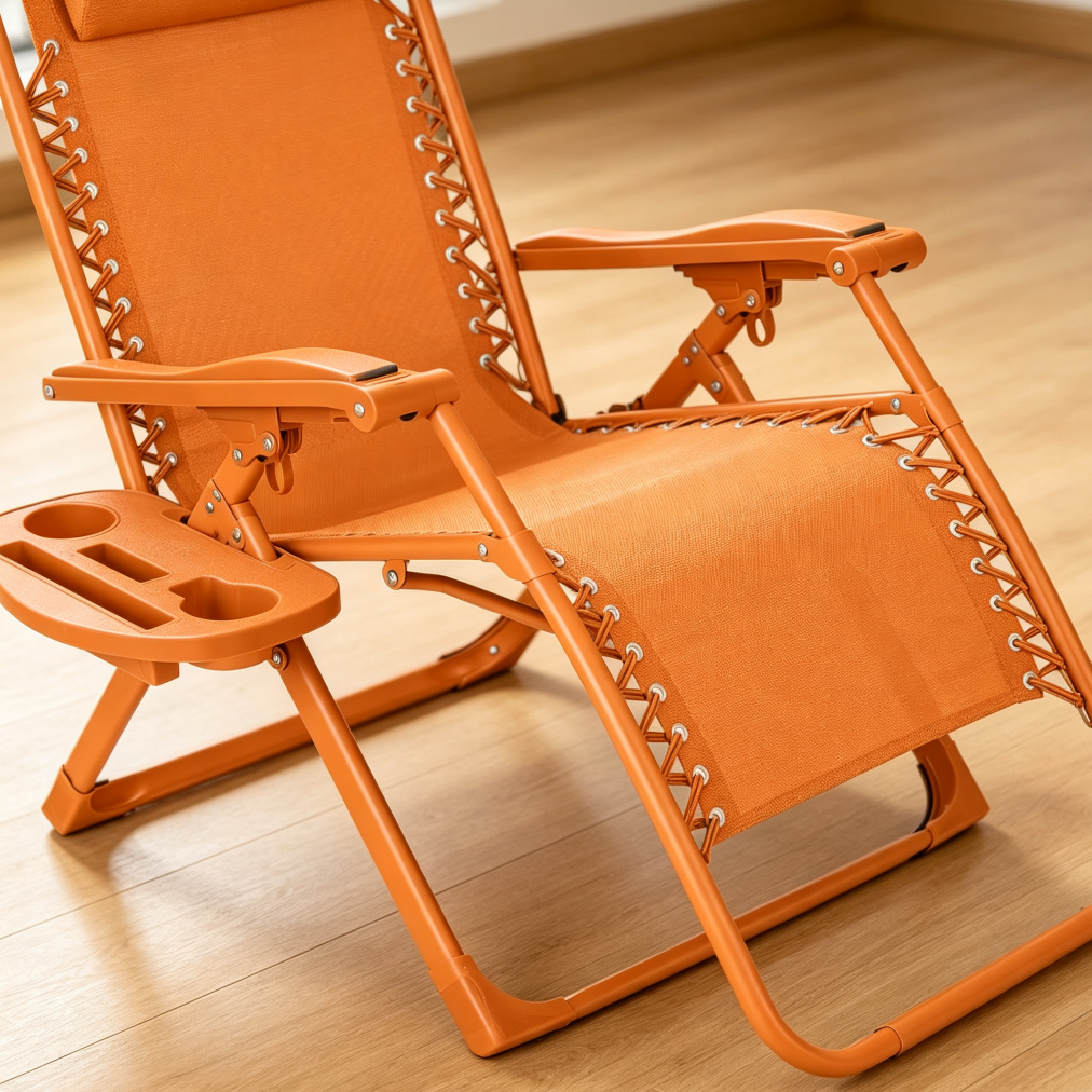 Tangerine Zero Gravity Recliner - Image 2